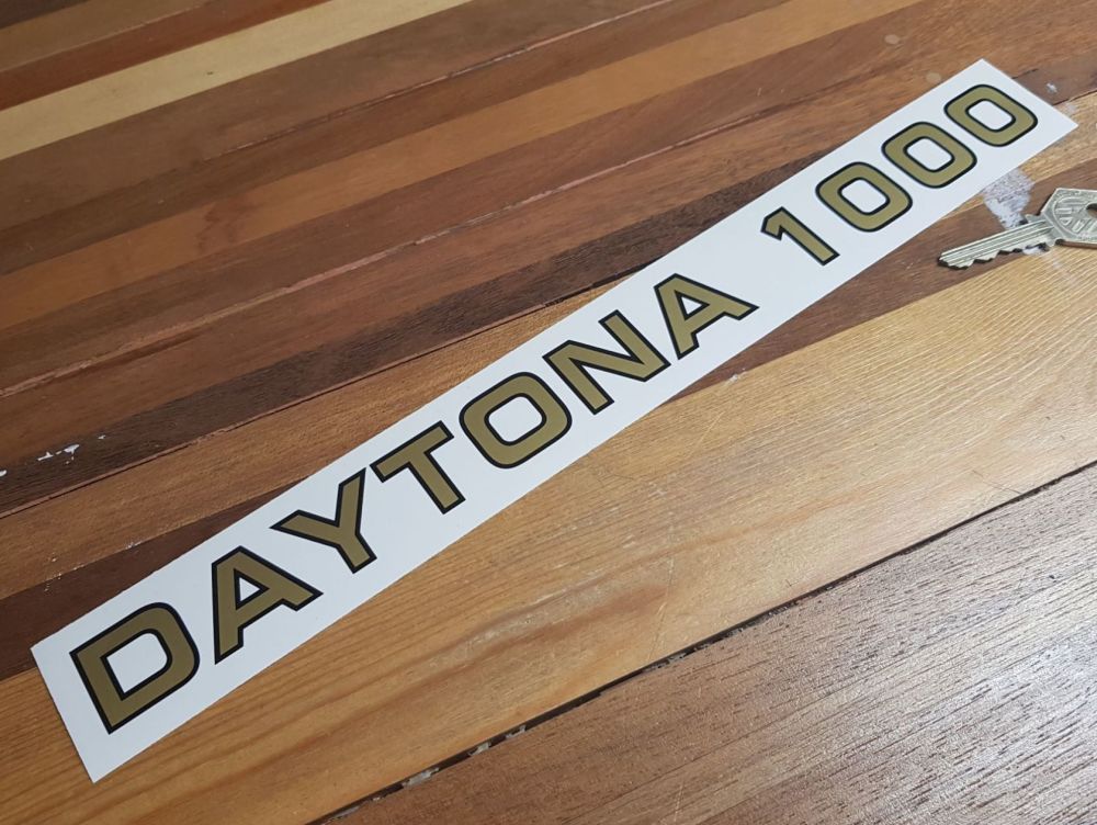 Moto Guzzi Daytona 1000 Text Stickers - 14" Pair