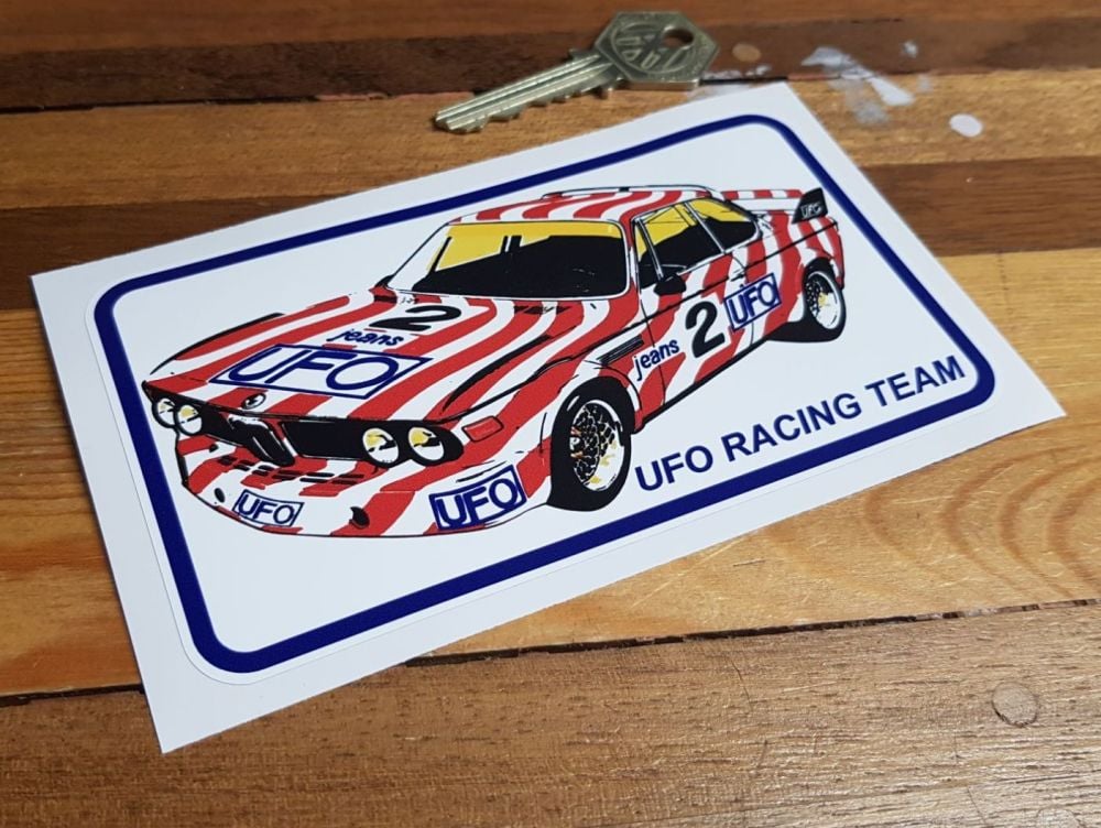 UFO Racing Team BMW Sticker 5.5"