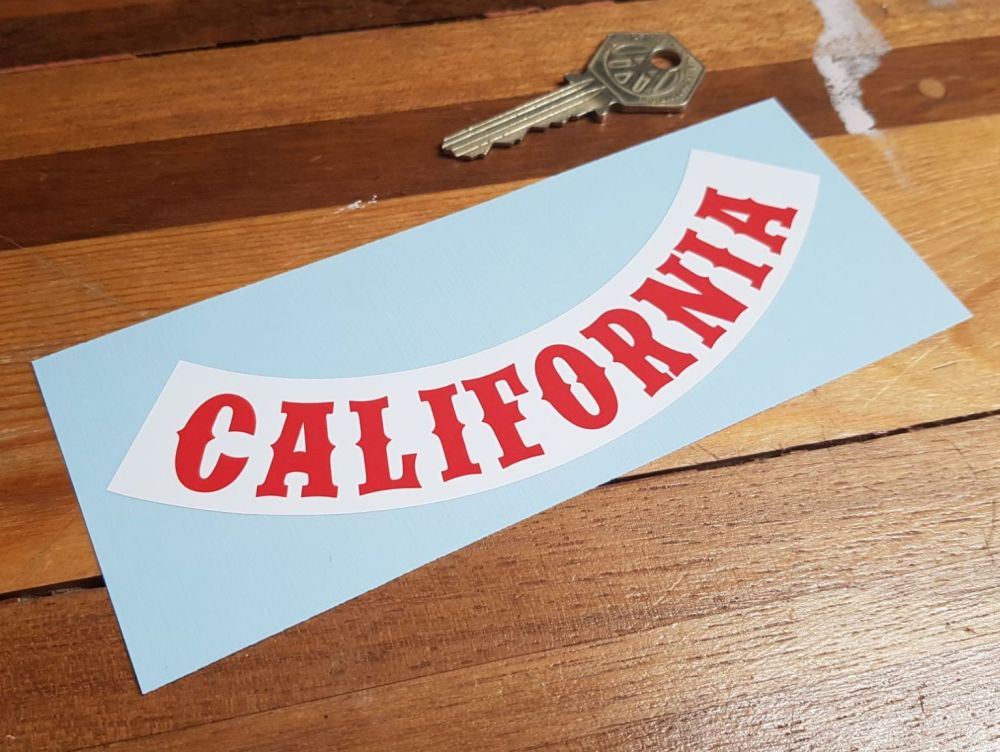 California Banner Style Sticker 6