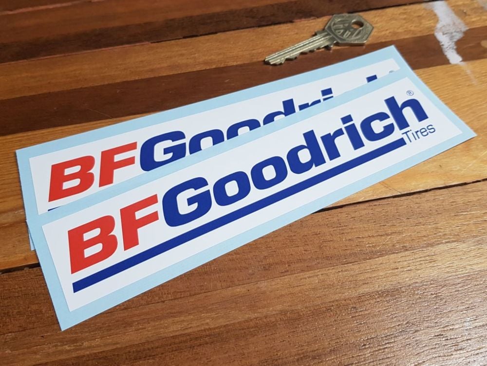 BF Goodrich Tires Stickers 7" Pair
