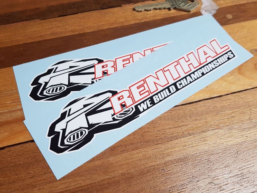 Renthal We Build Championships Stickers 7