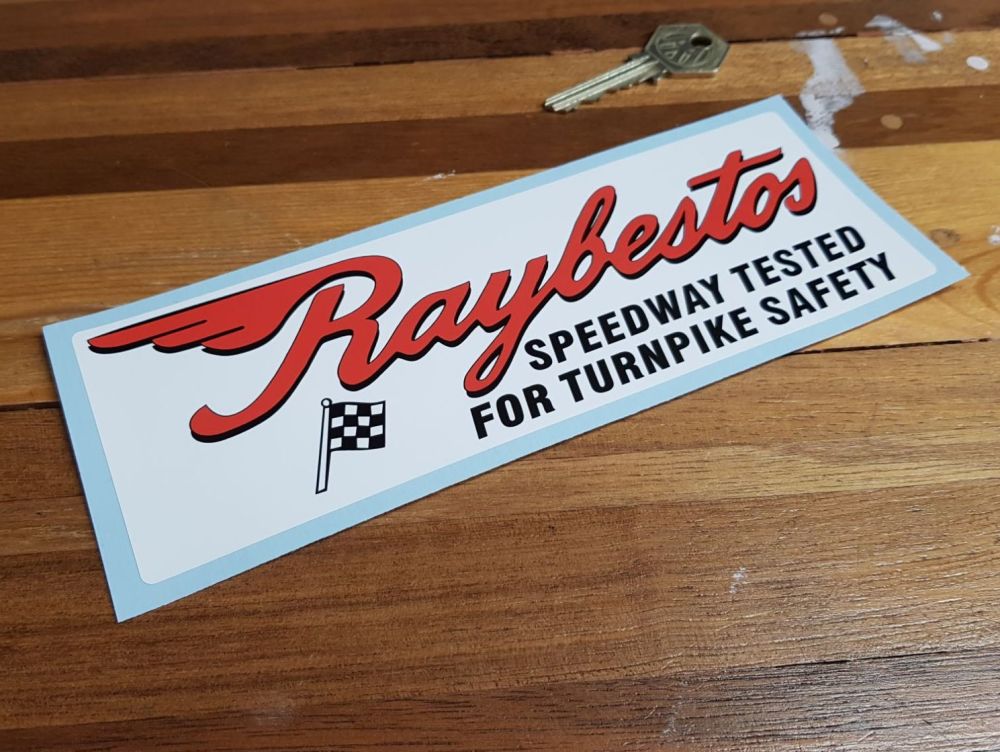 Raybestos Speedway Tested For Turnpike Safety Sticker 8