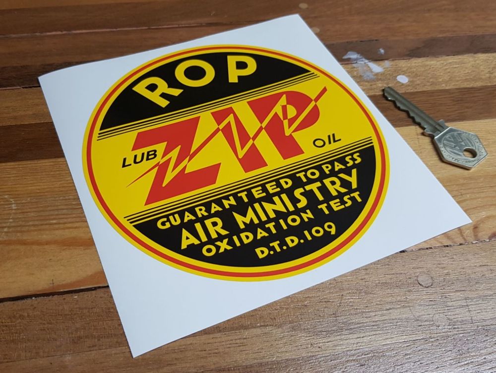 ROP Russian Oil Products ZIP Sticker 6"