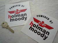 Holman Moody Powered By Circular Stickers. 4