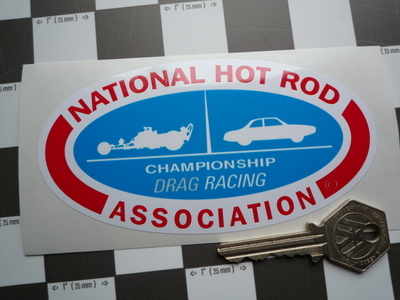 NHRA Championship Drag Racing Sticker. 5