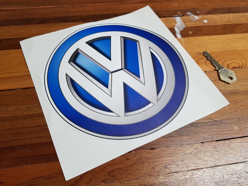 Volkswagen VW Modern Logo Sticker - 4.25 or 8