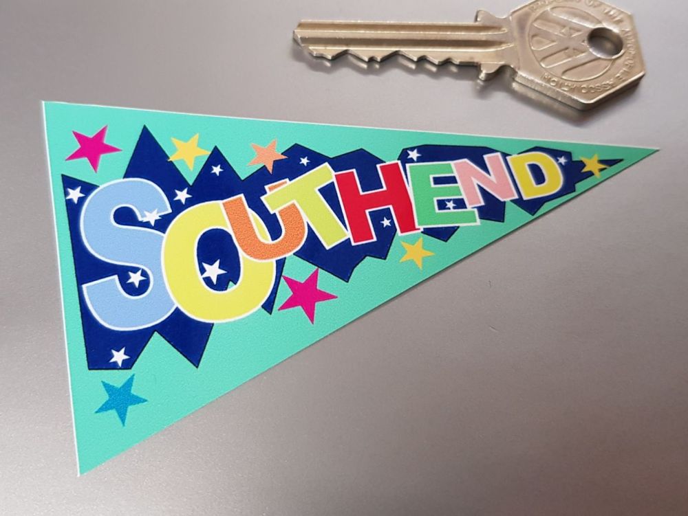 Southend Travel Pennant Sticker. 4