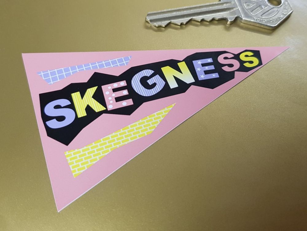 Skegness Travel Pennant Sticker 4