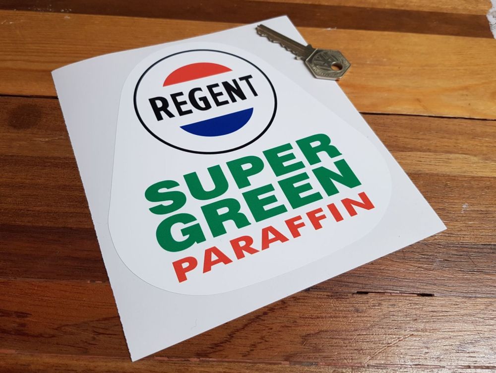 Regent Super Green Paraffin Sticker 6