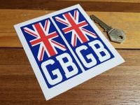 GB Union Jack Number Plate ID Nationality Cover Up Stickers 4