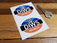 DIWS Helmets Stickers 2.5