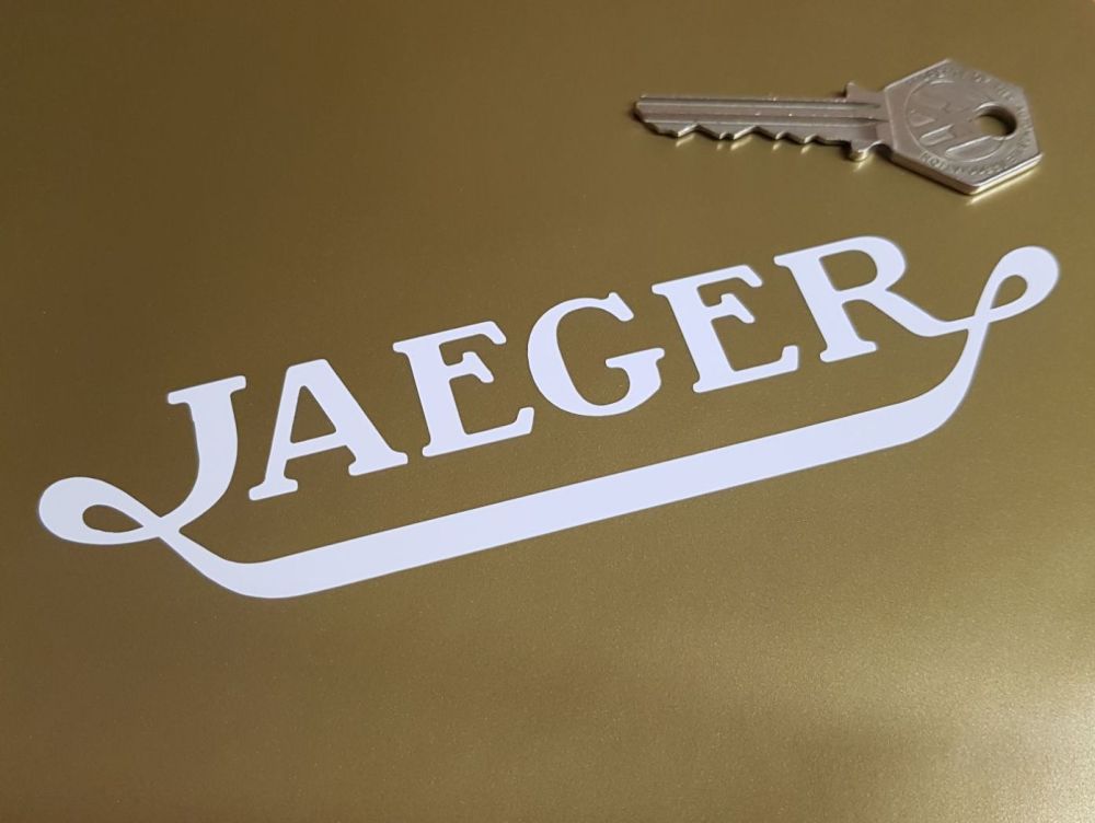 Jaeger Cut Vinyl Stickers 6" Pair