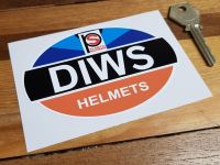 DIWS Helmets Sticker 4.25