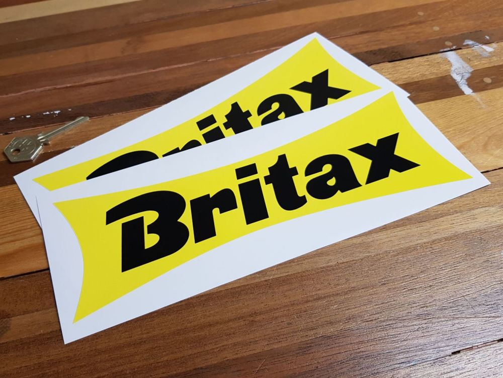 Britax Waisted Yellow Stickers 10
