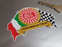 Sticker for Sale mit Colle dell'Agnello Italien Aufkleber T-Shirt von  OuterShellUK