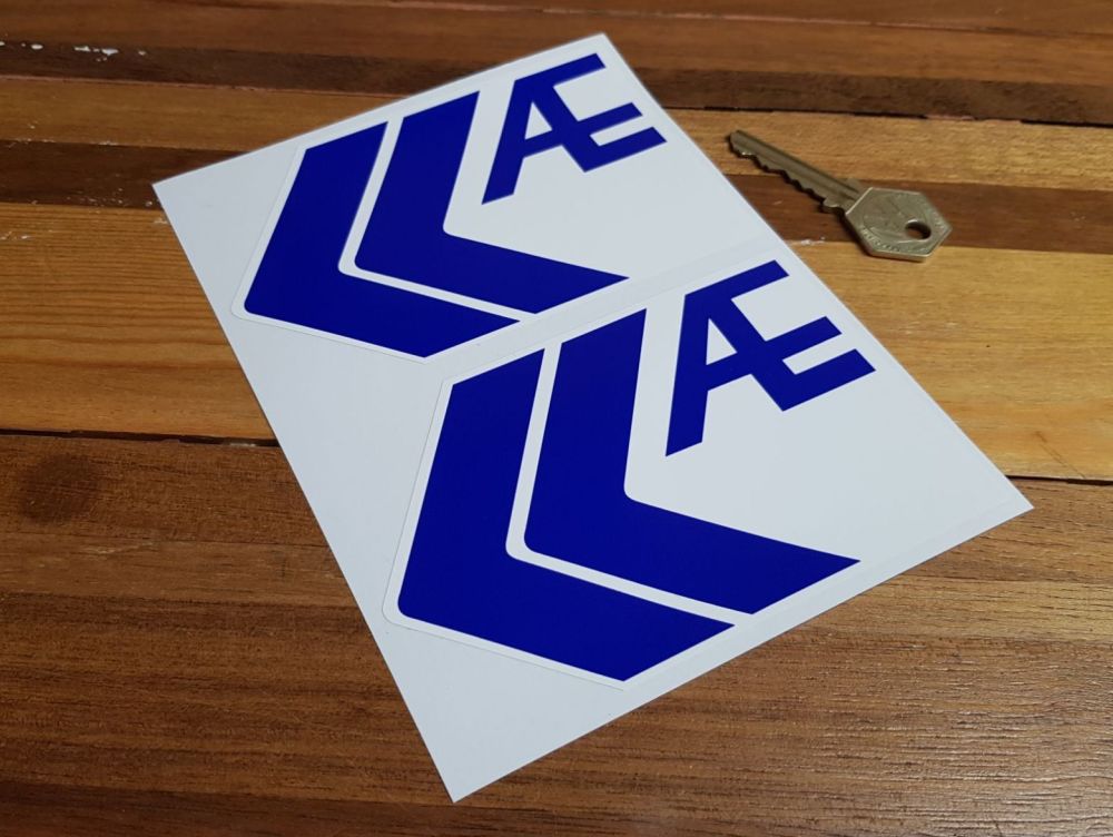 AE Auto Parts Logo Stickers. 5