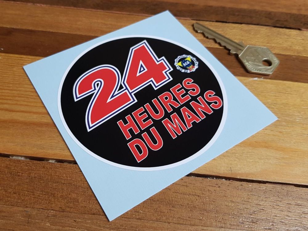 ACO 24 Heures Du Mans LeMans Le Mans Circular Sticker. 4