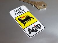 Agip 'Use Only Agip' Sticker 70mm