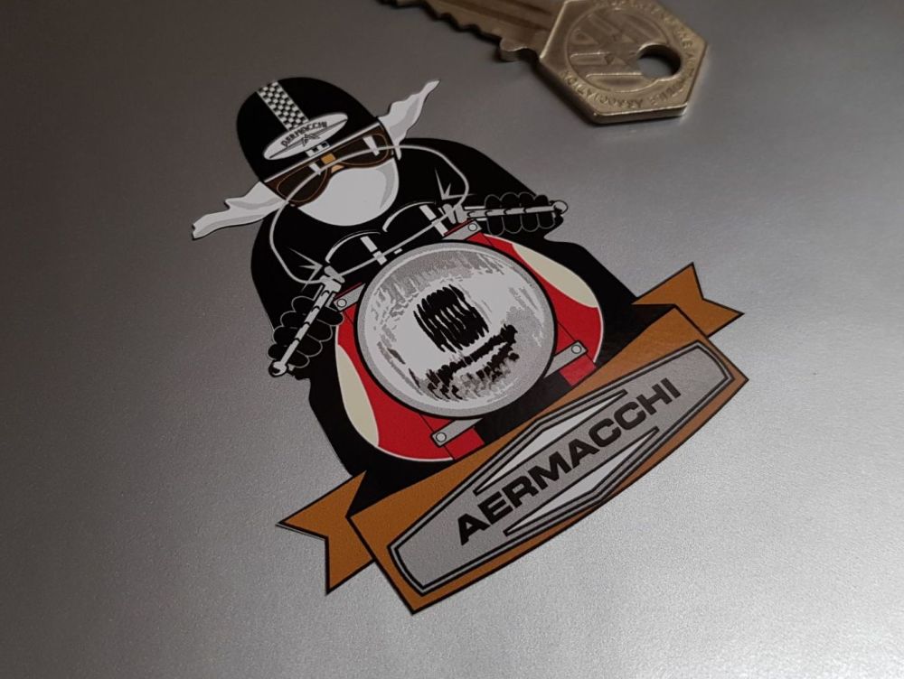 Aermacchi Cafe Racer Sticker. 3