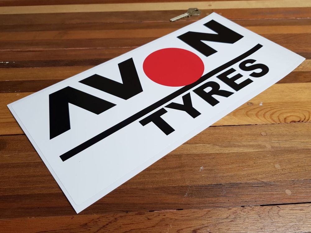 Avon Tyres Large Spot Sticker. 14