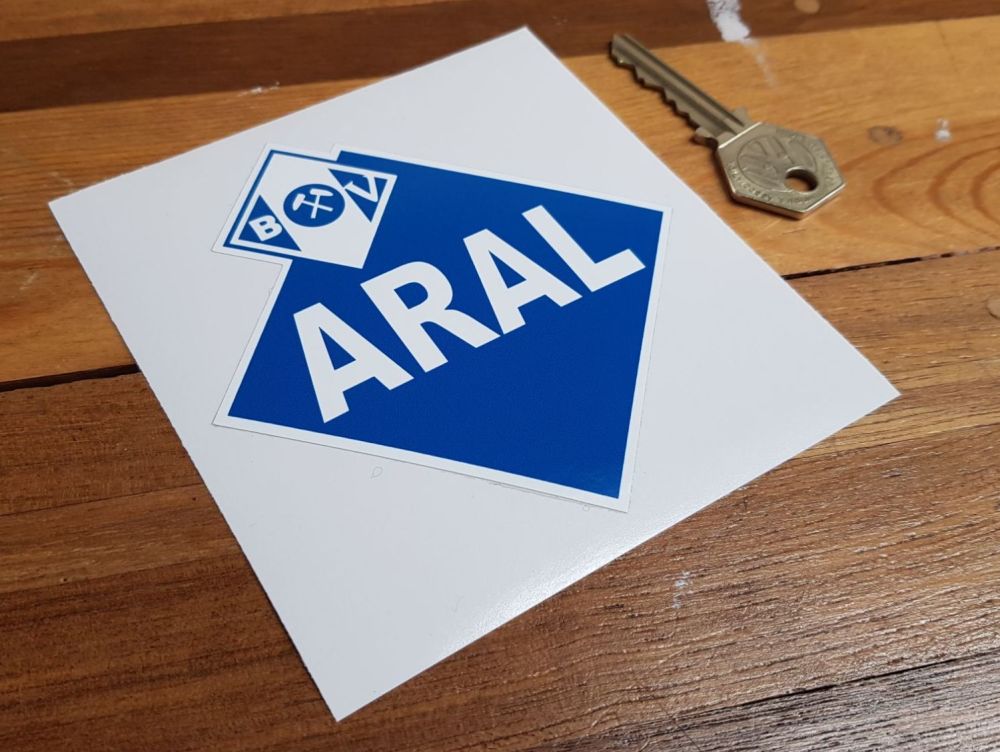 Aral German Fuel Sticker. 4".