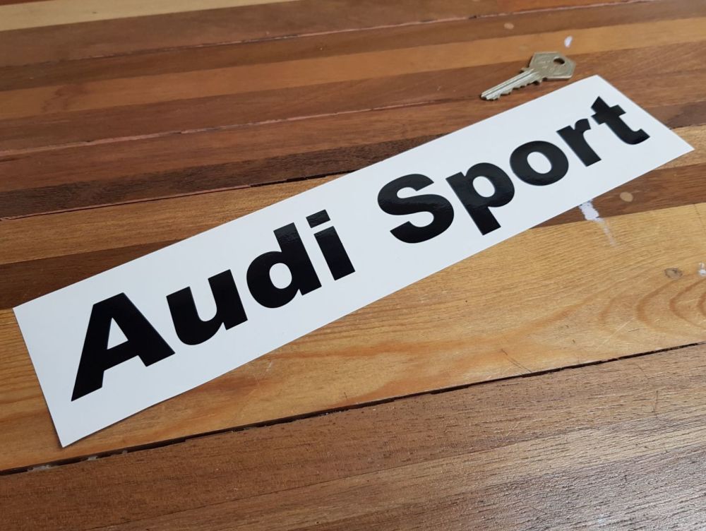 Audi Sport Cut Vinyl Sticker. 12