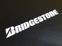Bridgestone Cut Vinyl Text Sticker 13.5