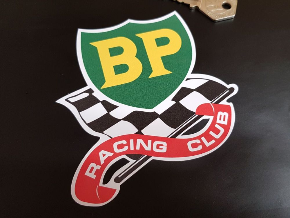 BP Racing Club Sticker. 4