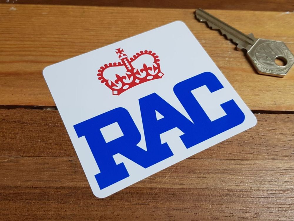 RAC Modern Style Sticker - 2" or 3"