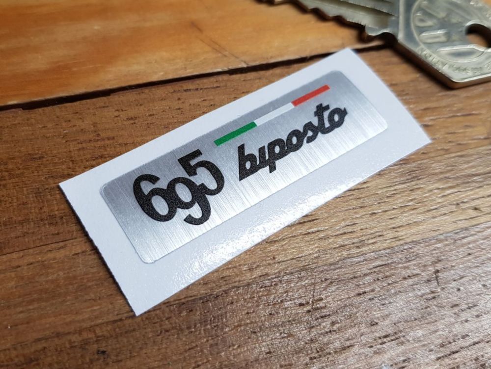 Abarth 695 Biposto Tricolore Sticker 2"