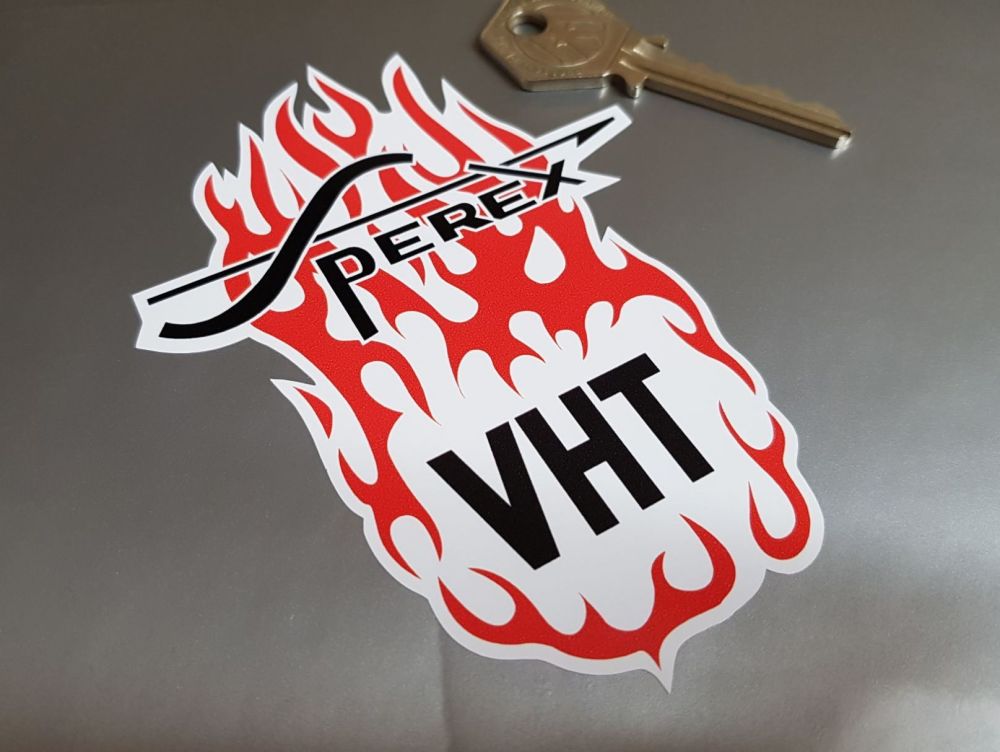 VHT Flameproof Coating Oval Stickers 5