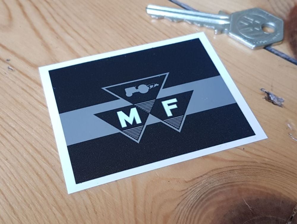 Massey Ferguson Banded Logo Square Sticker 2.5"