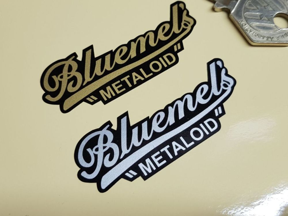 Bluemels Bluemel's Metaloid Stickers. 60mm Pair.
