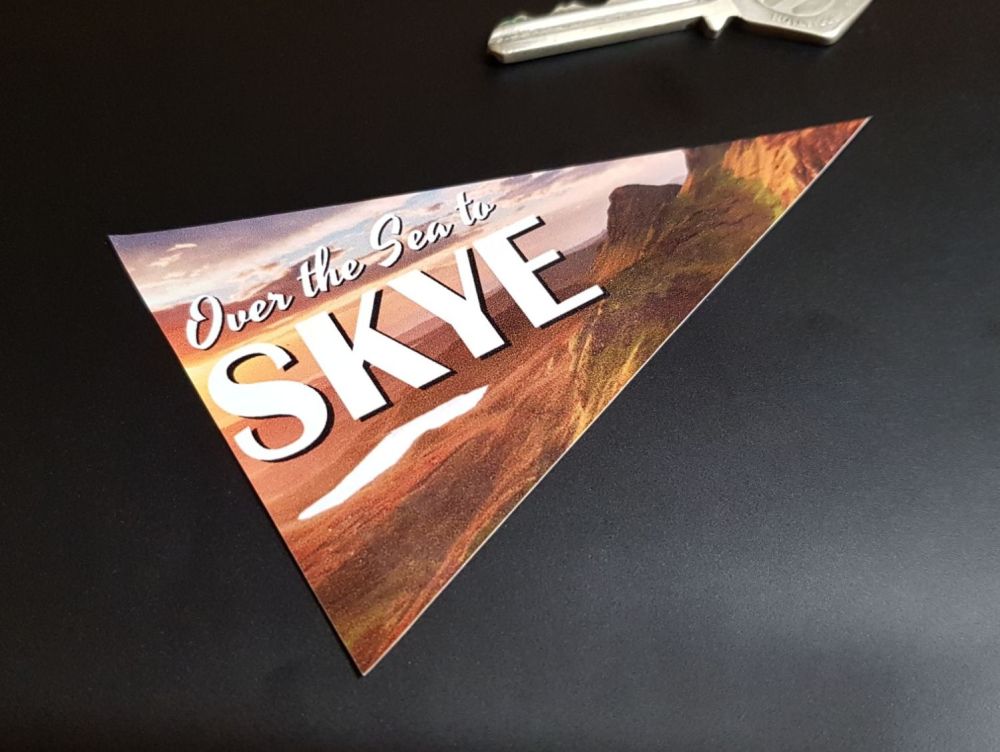 Isle of Skyye Scottish Travel Pennant Sticker 4