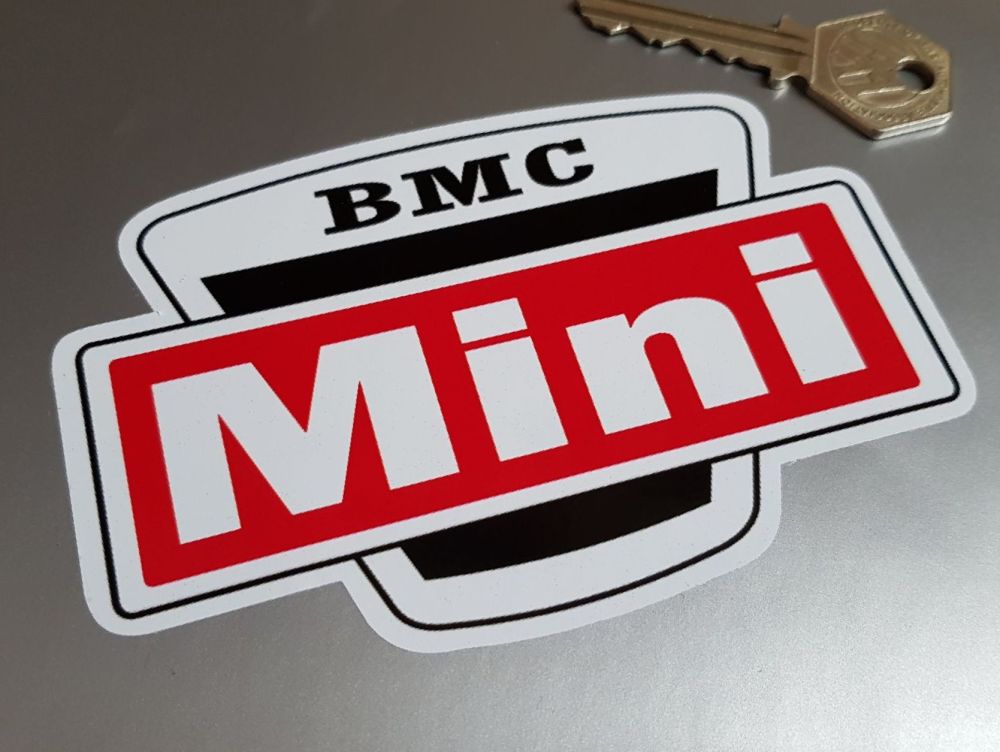BMC Mini Tractor Stickers 5" Pair