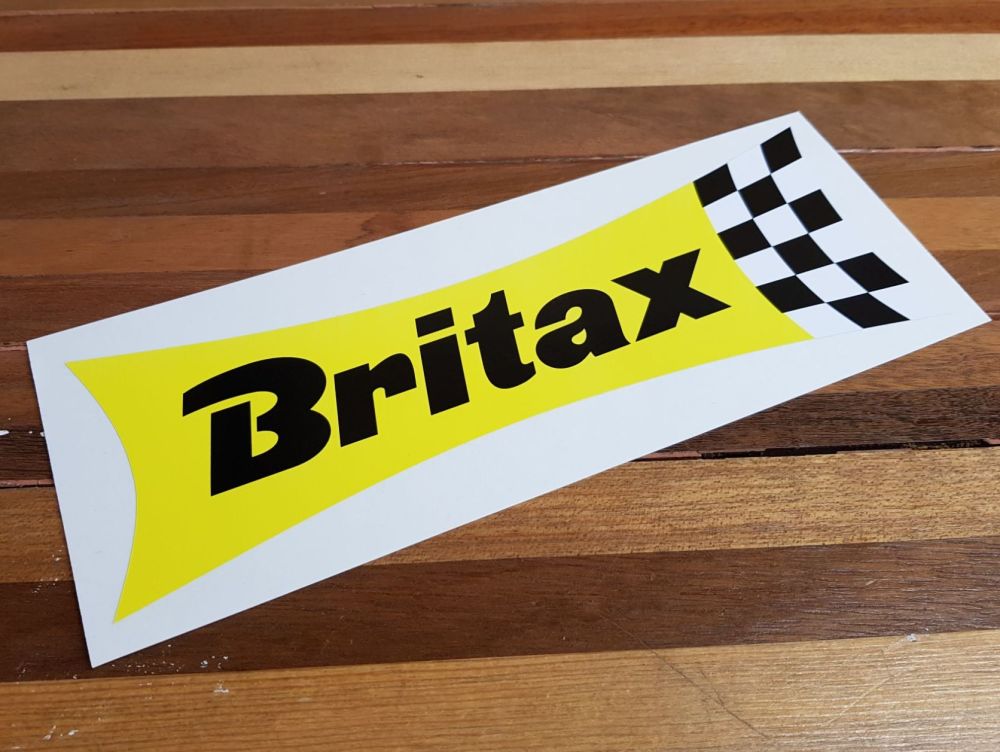 Britax Waisted Extra Large Yellow & Check Sticker. 24