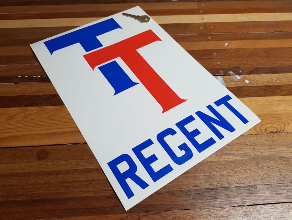 Regent TT Cut Vinyl Sticker 13.5"