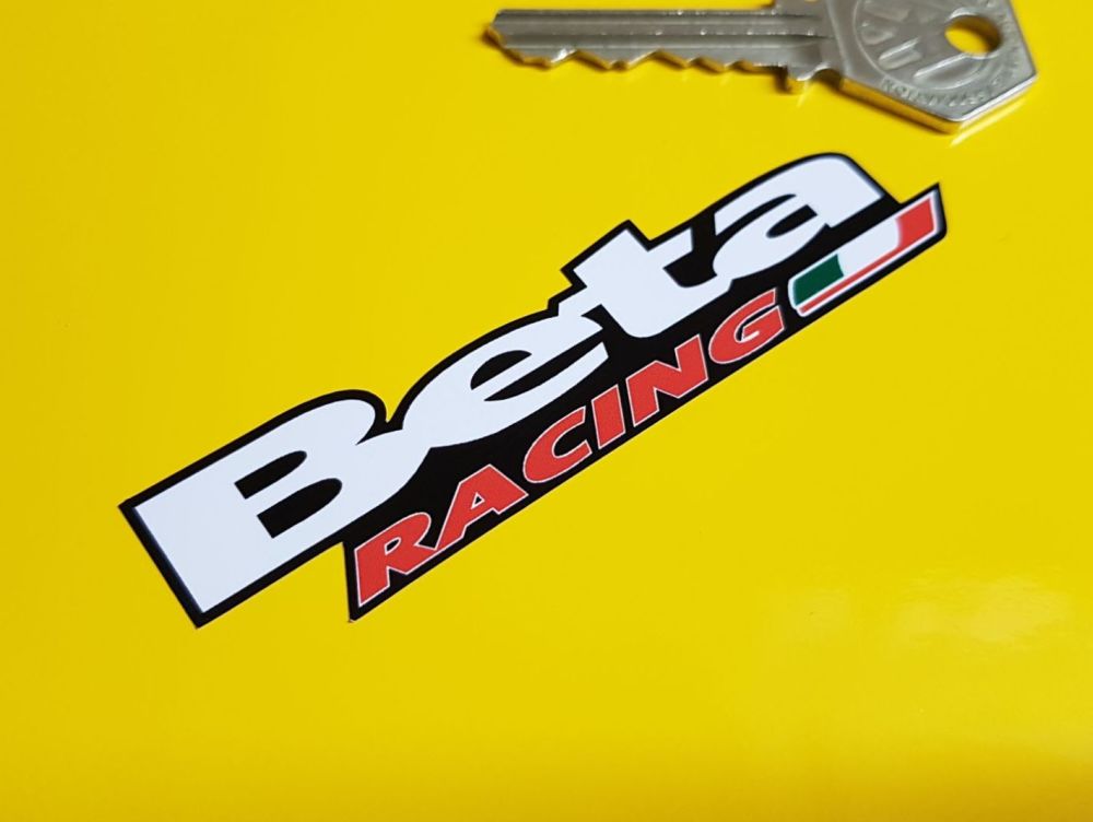 Beta Racing Stickers 3.5