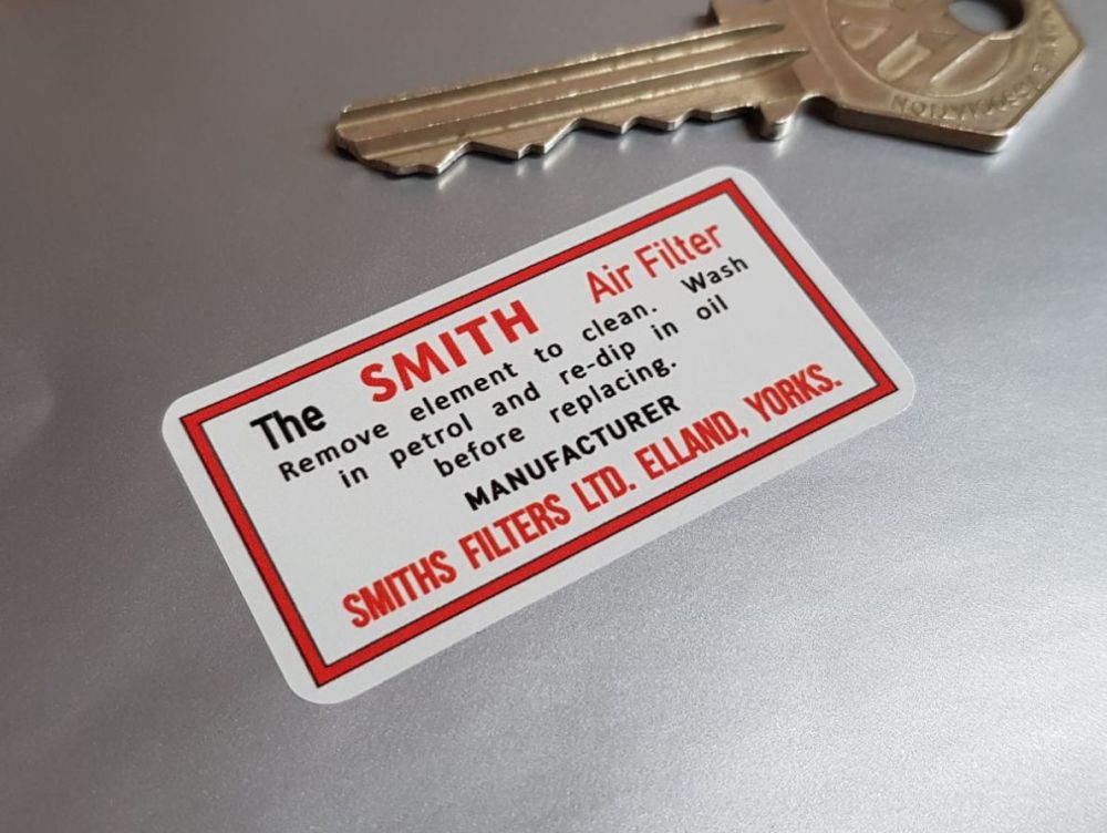 The Smith Air Filter Sticker 2"