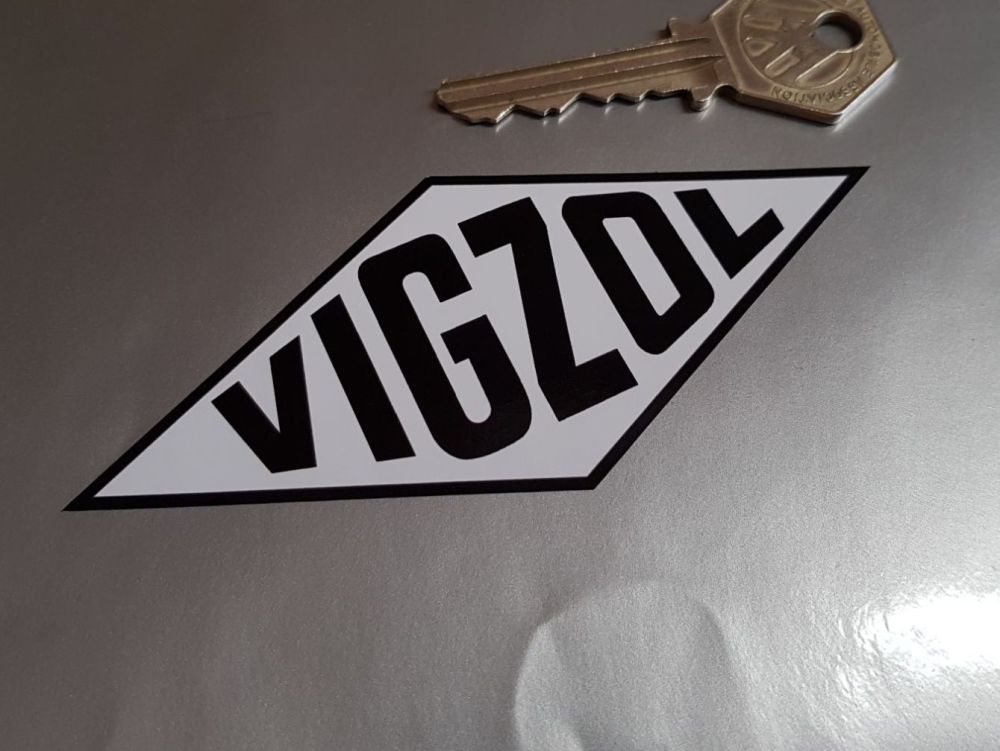 Vigzol Oil Sticker 4.25