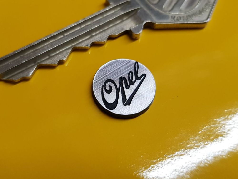 Opel Circular Self Adhesive Car Badge 14mm