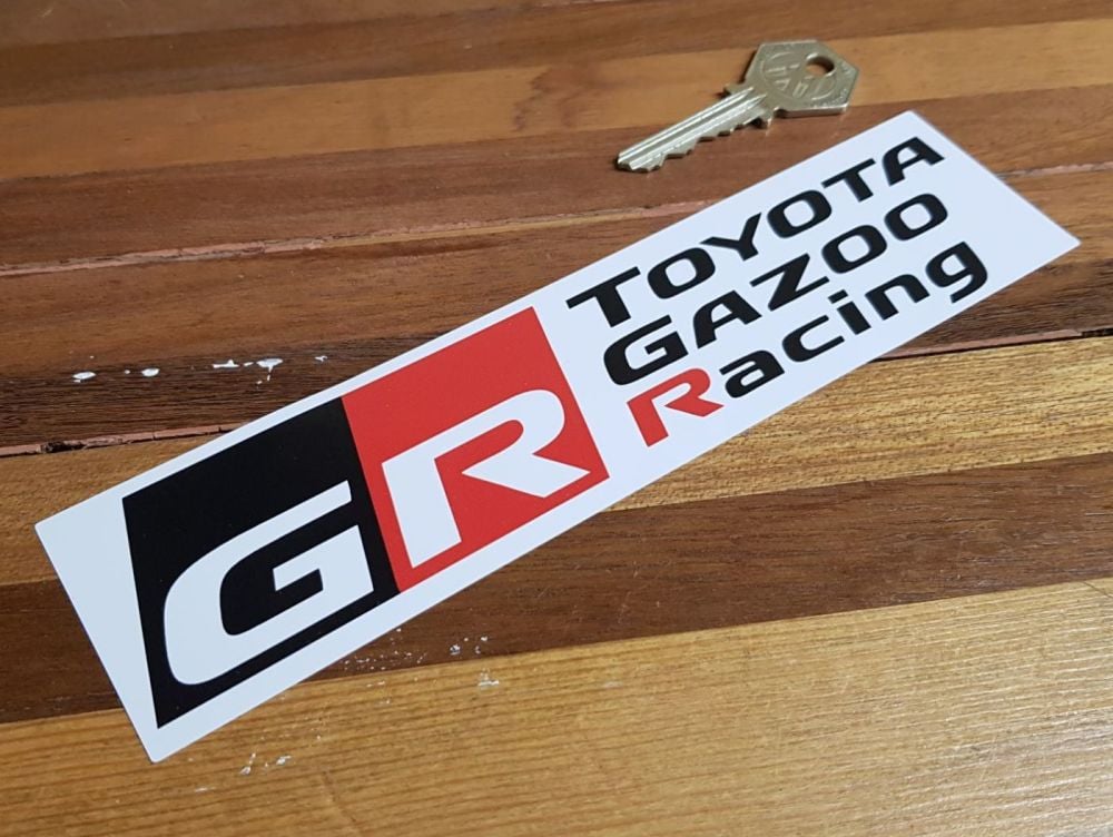 Toyota Gazoo Racing Sticker 8"