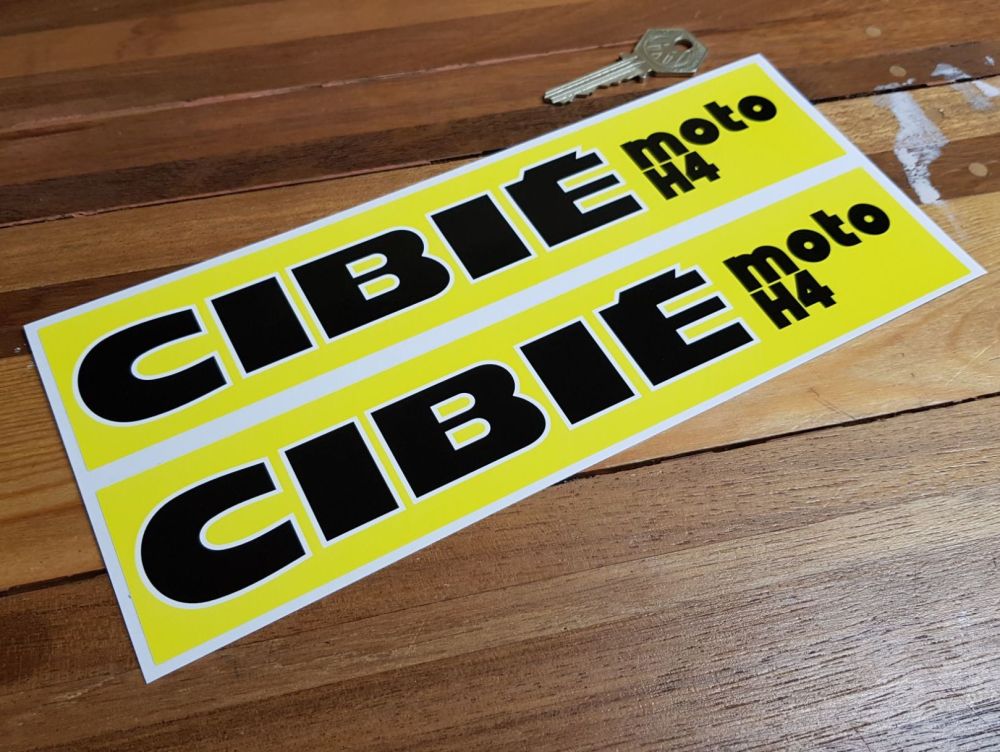 Cibie Moto H4 Style 1 Stickers. 10