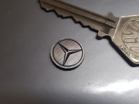 Mercedes Circular Self Adhesive Car Badge 14mm