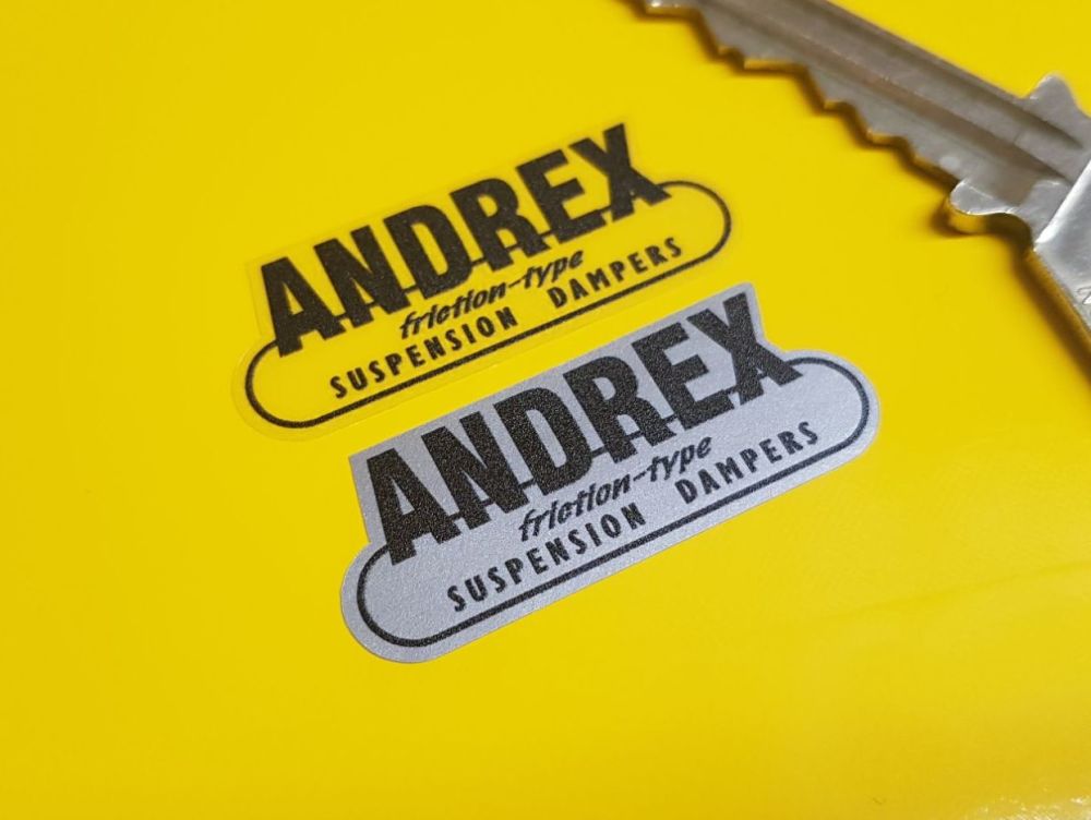 Andrex Suspension Dampers Stickers 1.5