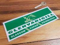 Glenvarigill Glasgow, Cupar, Edinburgh, Car Dealer Window Sticker - 5" or 8"