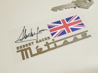 Rickman Metisse Desert Racer Steve McQueen Stickers - 4.25