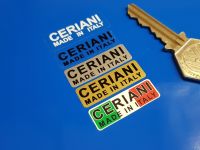 Ceriani Made In Italy Suspension Fork Stickers - 35mm Pair