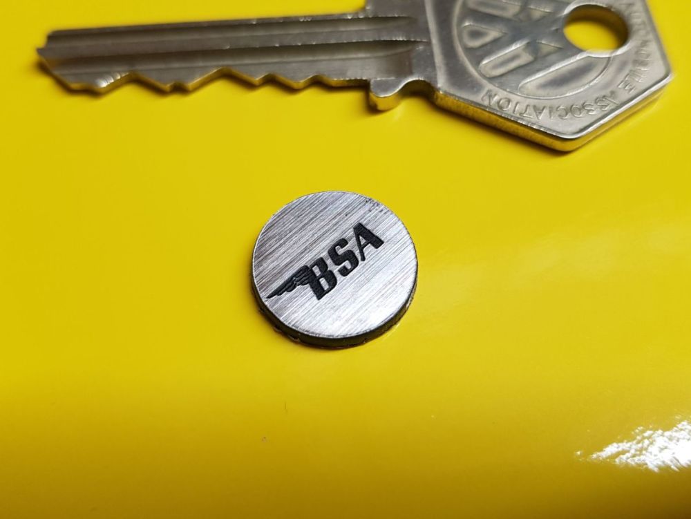 BSA Circular Self Adhesive Bike Badge 14mm
