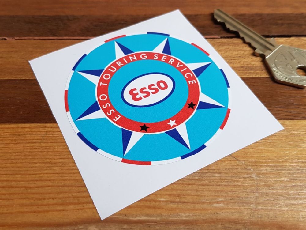 Esso Touring Service Sticker 3